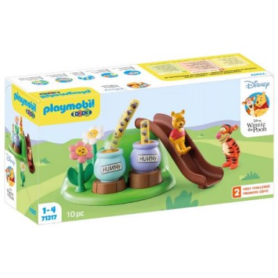 Playmobil 1-2-3 - Disney ; Winnie et Tigrou au Jardin des Abeilles #71317